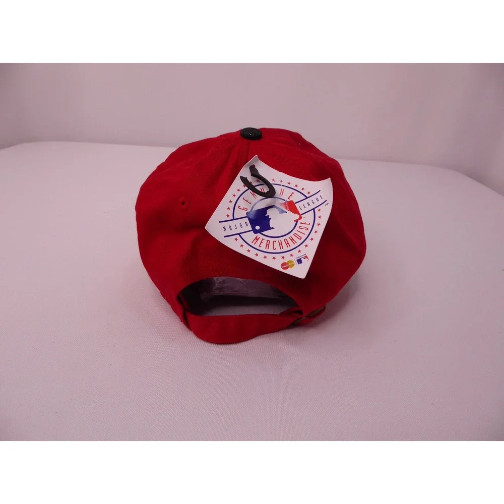 NWT Fan Favorite MLB Kids Cincinnati Reds Red Black Glitter Baseball Hat Cap
